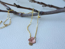 Load image into Gallery viewer, Mushroom Necklace, Woodland Jewelry Gift