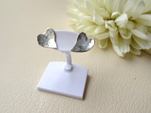 Load image into Gallery viewer, Heart Earrings, Gold or Silver, Minimalist Jewelry For Her