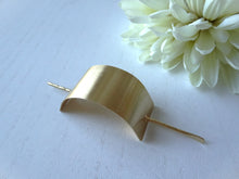Load image into Gallery viewer, Gold Plain Hair Cuff