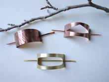 Load image into Gallery viewer, Handforged Hair Slides