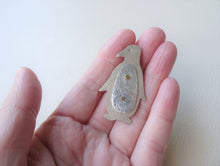 Load image into Gallery viewer, Handmade Penguin Brooch