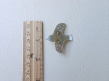 Load image into Gallery viewer, Flying Bird Brooch, Minimalist Bird Pin, Silver Bird Scarf Pin