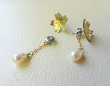 Load image into Gallery viewer, Designed Chain Ear Nut, Pearl Ear Back Stoppers