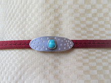 Load image into Gallery viewer, silver obidome with turquoise