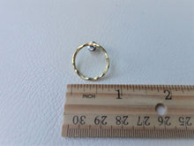 Load image into Gallery viewer, Karma Gold Earrings, Open Circle Earrings