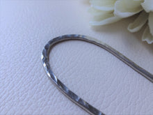 Load image into Gallery viewer, Silver Handforged Hair Stick, Zigzag Hair Pins For Long Hair.