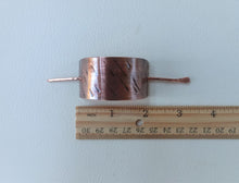 Load image into Gallery viewer, Boho Hair Cuff, Minimalist Bun Holder, Copper Hair Slide