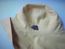 Load image into Gallery viewer, Happy Cloud Lapel Pin, Gold Pin Brooch, Hat Pin, Weather Jewelry.