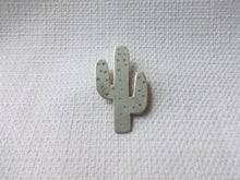 Load image into Gallery viewer, Gold Cactus Pin Brooch, Cute Lapel Pin, Arizona Desert Jewelry.
