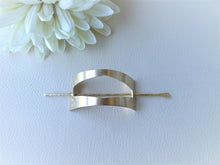 Load image into Gallery viewer, Gold Hair Slide, Brass Hair Cuff