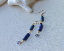 Load image into Gallery viewer, Roman glasses gold-filled earrings