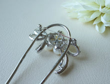 Load image into Gallery viewer, back of Brooch converter hair pin