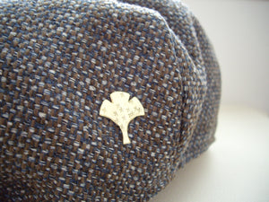 Ginkgo, Leaf Brooch Pin, Hat, Shawl, Sweater Pin, Woodland Accessory.