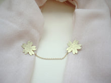 Load image into Gallery viewer, Sakura Pin Brooch, Cherry Blossom Hat Pin, Shawl Pin.