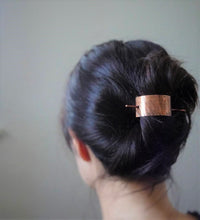 Load image into Gallery viewer, Wearing Large Hair Slide on Updos hair style.