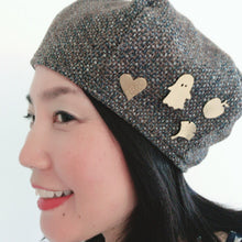 Load image into Gallery viewer, Sakura Pin Brooch, Cherry Blossom Hat Pin, Shawl Pin.