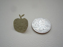Load image into Gallery viewer, Apple Pin Brooch, For Shawl, Scarf, Hat, Teacher's Gift.