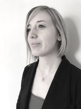 Load image into Gallery viewer, Horseshoe Necklace, Lucky Charm Pendant, Choose your Stone and Metal.