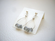 Load image into Gallery viewer, Small Hoop Earrings, Choose Your Stone.