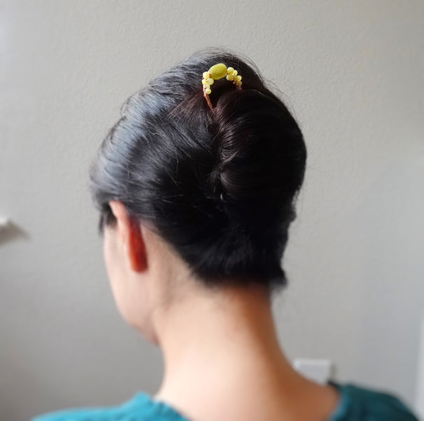 Easy Updo Hair Styles With Hairpins
