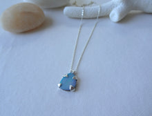 Load image into Gallery viewer, Opal Free Form Necklace, Sterling Silver Opal Jewelry