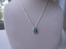 Load image into Gallery viewer, Opal Free Form Necklace, Sterling Silver Opal Jewelry
