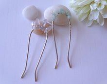 Load image into Gallery viewer, gemstone hair pins