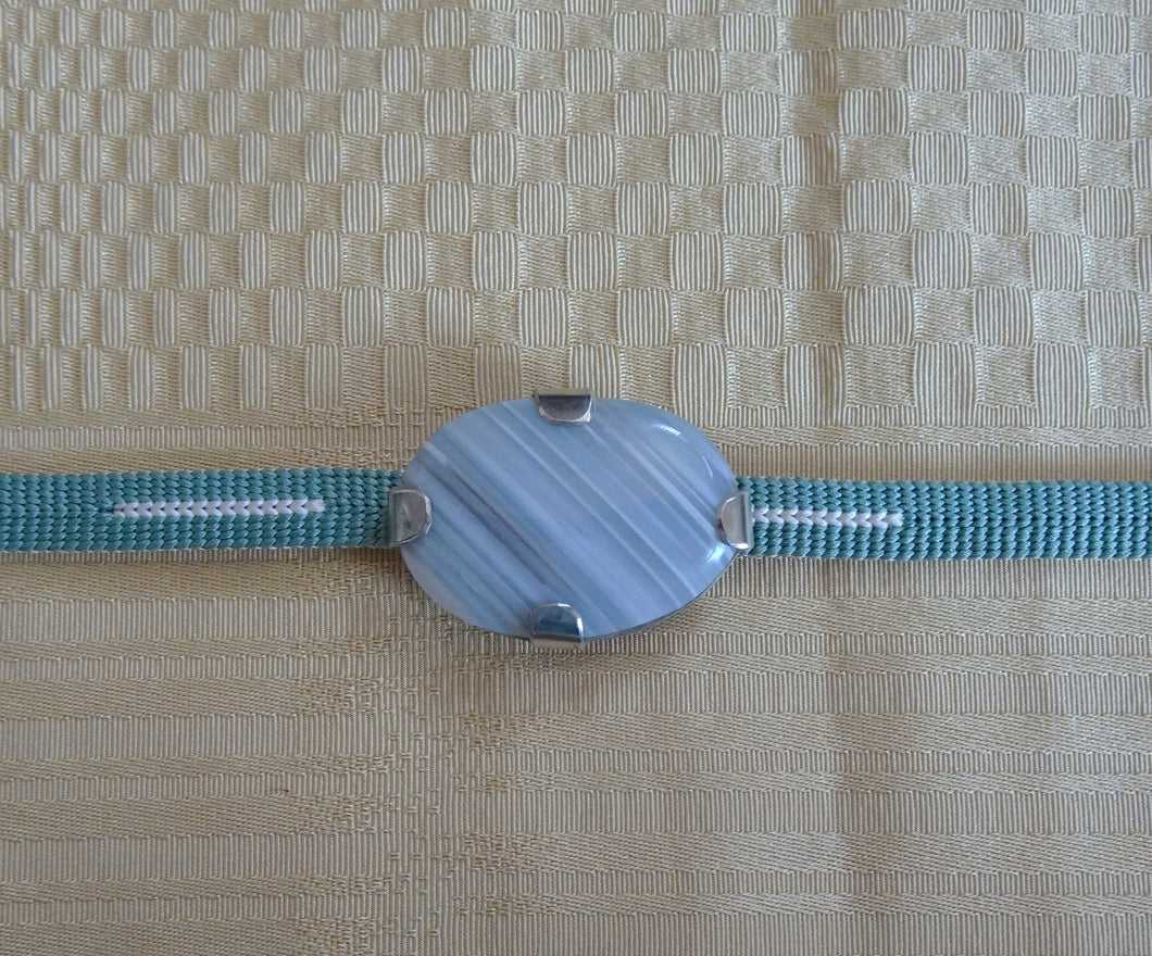 Gemstone Obidome, Gray Agate