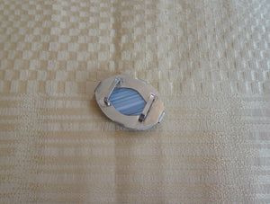 Gemstone Obidome, Gray Agate