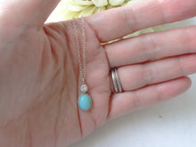 Load image into Gallery viewer, Turquoise and CZ Harmony Necklace