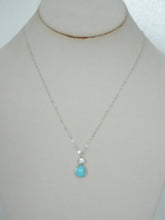Load image into Gallery viewer, Turquoise and CZ Harmony Necklace