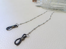 Load image into Gallery viewer, Silver Eye Glasses Chain,  Sunglasses Lanyard.