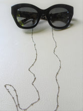 Load image into Gallery viewer, Silver Eye Glasses Chain,  Sunglasses Lanyard.