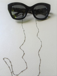 Silver Eye Glasses Chain,  Sunglasses Lanyard.