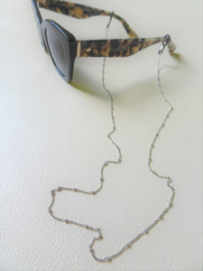 Silver Eye Glasses Chain,  Sunglasses Lanyard.