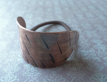 Load image into Gallery viewer, Copper Oval Pony Holder Cuff, Boho-chic Hair Jewelry