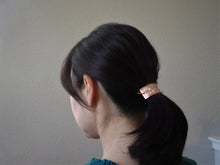 Load image into Gallery viewer, Boho Hair Cuff, Minimalist Bun Holder, Copper Hair Slide
