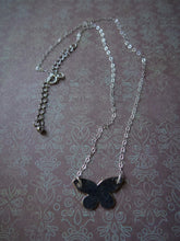 Load image into Gallery viewer, Minimalist Butterfly Necklace, Choose Your Metal.