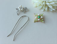 Brooch converter hair pin