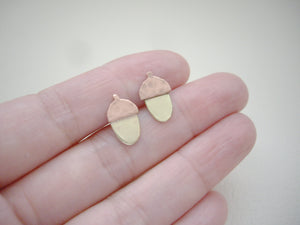 Acorn Woodland Studs Earrings