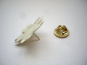 Sakura Pin Brooch, Cherry Blossom Hat Pin, Shawl Pin.