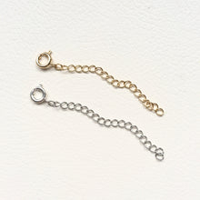 Load image into Gallery viewer, Necklace extender, Adjustable length, Attachable extender.